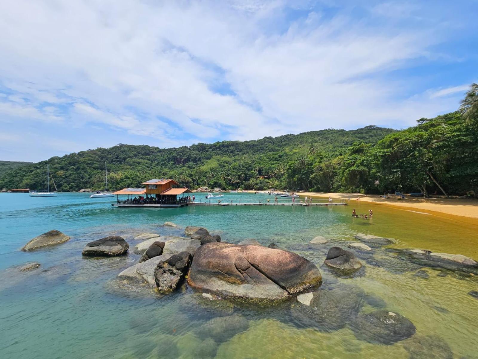 Casa Matatiso - Quartos Em Casa Compartilhada Na Ilha Grande Abraão Exterior foto